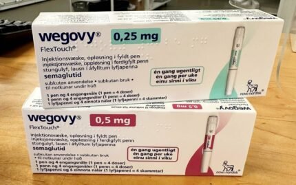 wegovy bundle - 2 months starter packs( 0.25mg and 0.5mg )