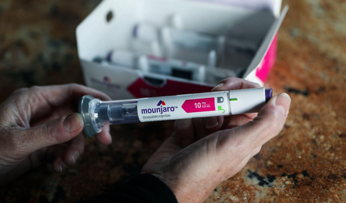 Mounjaro injecties klaargelegd voor wekelijks gebruik