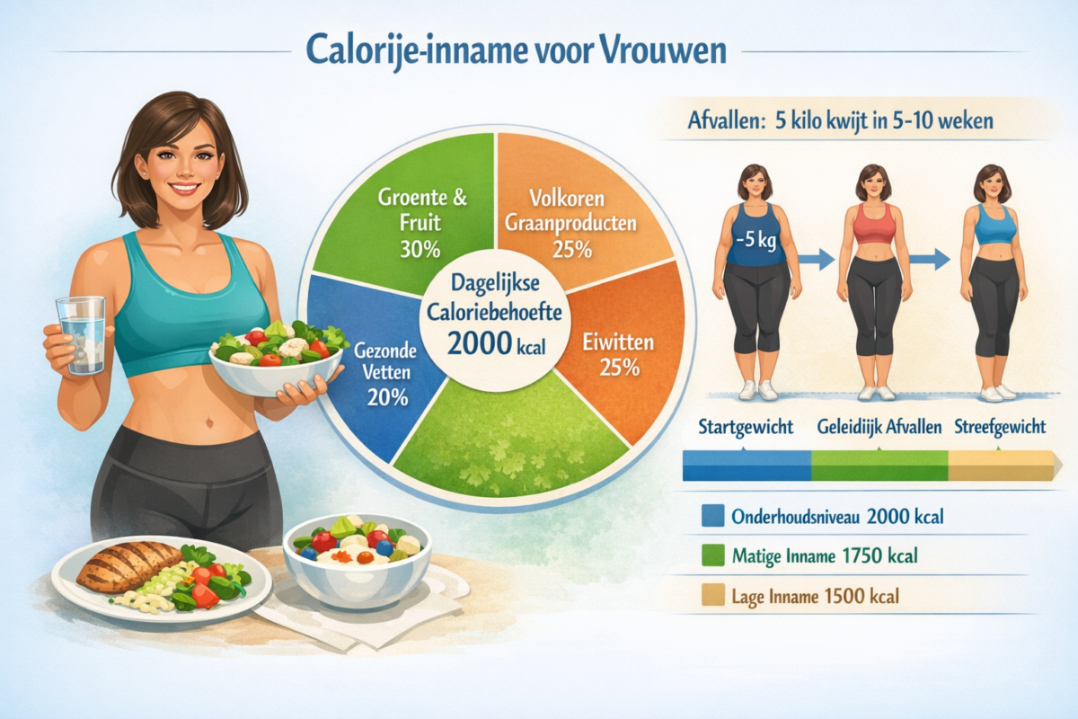 Praktische afvaltips met gezonde voeding om de dagelijkse calorie-inname effectief te beperken